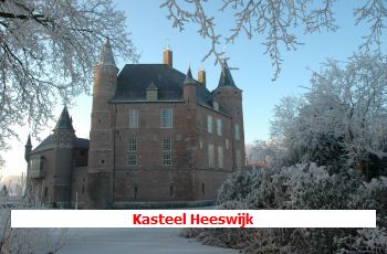 Kerstman op bezoek in Kasteel Heeswijk